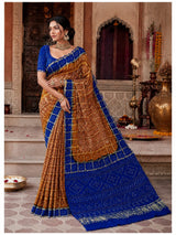 KcPc New Gaji Silk Bandhani Saree Collection NAV