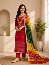 KcPc Traditional Elegance in Modal Silk Suit CollectionKML