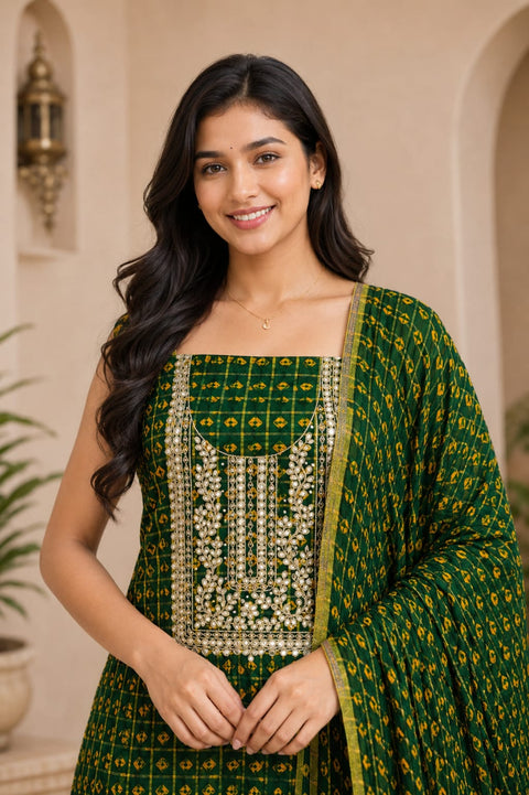 KcPc Premium Gotapatti Work Suit Collection     KML