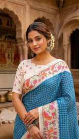 KcPc New Banarasi Style Soft Tussar Silk Saree For Festive Wear VJT