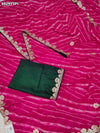 KcPc Beautiful Leheriya Style Georgette SareesPDM