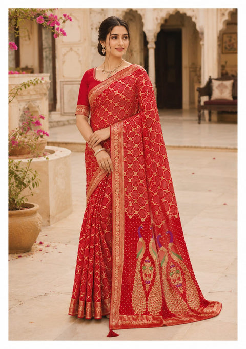 KcPc Traditional Banarasi Georgette Saree Collection