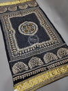 KcPc New Pure Gaji Silk Bandhani Gotapatti work Dupatta AMT