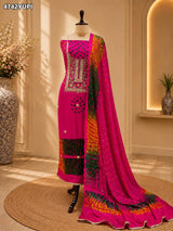 KcPc Premium Modal Silk Bandhani Salwar Suit with DupattaJITEN
