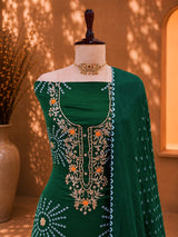 KcPc Premium Modal Silk Bandhani Suit Set with Gotapatti Work JITEN