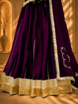 KcPc Royal Wedding Wear Lehenga Crafted in Soft Gaji Silk FabricGOR