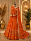 KcPc Traditional Wear Gaji Silk Lehenga with Elegant Gotapatti WorkRGC