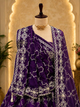 KcPc Designer Festive Lehenga in HO Silk with Gota Patti WorkGOR