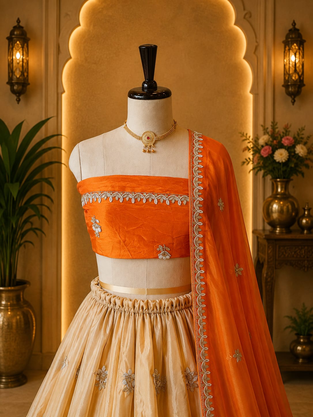 KcPc New Premium HO Silk Designer Style Lehenga VK