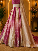 KcPc New Premium Georgette Bandhani Traditional Wear Lehenga VK
