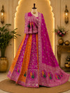 KcPc Exclusive Dola Silk Lehenga with Rich Zari Detailing GOR