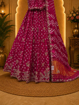 KcPc Premium Traditional Modal Silk Lehenga for Festive Wear BTU