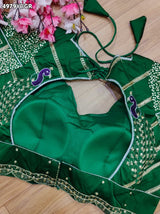 KcPc Cotton Silk Ready To Wear Blouse with Tari Embroidery WorkPRD