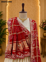 KcPc New Tissue Silk Jaipuri Lehenga with Gota Patti Hand WorkRTK