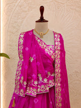 KcPc New Festive Ready Bandhani Lehenga in Chinon Silk with Gota Work SSB