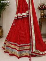 KcPc New Traditional Georgette Lehenga with Intricate Lampa Work Festive CollectionSSB