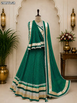 KcPc New Festive Ready Grab This Traditional Lampa Work Lehenga in Georgette NowSSB