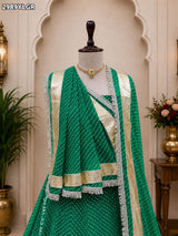 KcPc New Festive Ready Grab This Traditional Lampa Work Lehenga in Georgette NowSSB