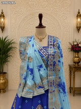 KcPc New Exclusive Bandhani Style Lehenga in Smooth Chinon Silk SSB