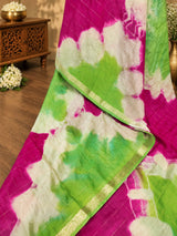 KcPc Premium Cotton Silk Banarasi Saree with Zari BorderGAN
