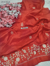 KcPc Luxury Georgette Sarees with Fine EmbroideryGAN