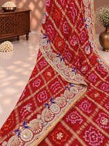 KcPc New Royal Look Gaji Silk Saree with Zardosi Work With Silver CoinsMNL