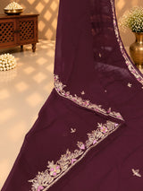 KcPc Diamond chiffon Mukesh Work Jaipuri TraditionalRajputi Saree VND