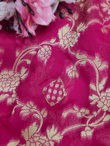 KcPc New Georgatte Banarasi Style With Cutdana Work Saree MOH