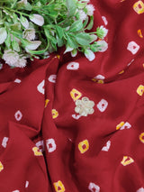 KcPc Beautiful Modal Silk Gotapatti Work Saree With Blouse RG