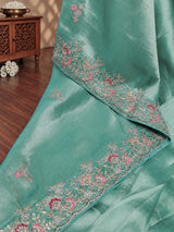 KcPc New Latest Tissue Silk Bollywood Style With Sequence Embroidery Work Saree PAL