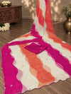 KcPc Premium Chiffon Saree with Cutdana WorkSHCR