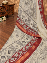 KcPc Premium Georgette Saree with Beautiful Printed Style DesignVJT