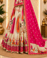 KcPc Crepe Silk Lehengas Designed with Elegant Cutdana Work for Festive WearBHUTA