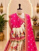 KcPc Crepe Silk Lehengas Designed with Elegant Cutdana Work for Festive WearBHUTA