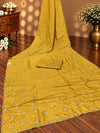 KcPc New BeautifulDola Silk Bandhani With Pearl Gotapatti Work Saree ANT
