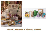 Traditional Festive Celebration & Wellness Gift Hamper with Handcrafted Jewellery and Decorative Accessories