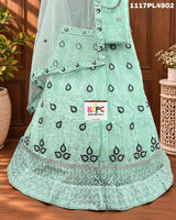 KCPC New Net Sequences Embroidery Lehenga set