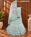 KCPC New Net Sequences Embroidery Lehenga set