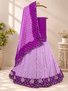 KcPc New Chinon Double Shade Bandhani Cutdana work LehengaRAJ