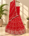 KcPc New Pure Chinon Bandhani Gotapatti Work Lehenga Set MAD