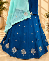 KcPc Exclusive New Upada Chinon with Gotapatti workLehenga RAJ