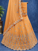 KcPc New Pure Upada Silk Cutdana Gotapatti Work Lehenga MAD