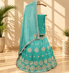 KcPc H O Silk Double Shade Heavy Zardoji Gotapatti Work LehengaMAD