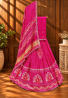 KcPc Launching Beautiful Pure Gaji Silk Gota patti Work Lehenga BTU