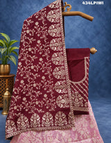 KcPc Pure Banarasi Dola silk With Zari Work Lehenga BTU