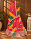KcPc New Beautiful Pure Georgette Lehenga Set With Gotapatti Handwork MHS