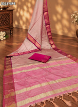 KcPc Banarasi Silk Kanjivaram Style Designer Saree with Zari Border