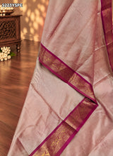 KcPc Banarasi Silk Kanjivaram Style Designer Saree with Zari Border