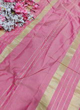 KcPc Banarasi Silk Kanjivaram Style Designer Saree with Zari Border