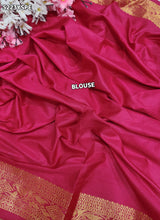 KcPc Banarasi Silk Kanjivaram Style Designer Saree with Zari Border